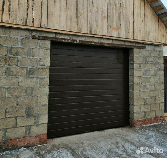 Секционные гаражные ворота