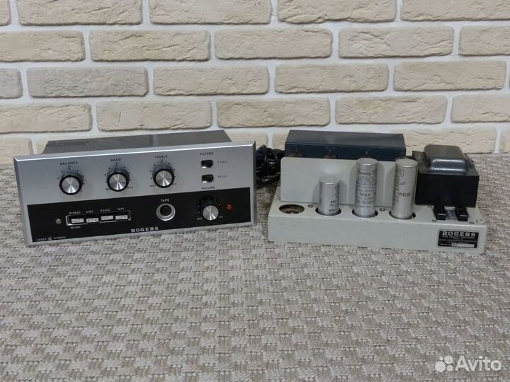 Rogers Cadet 3 pp ECL86 лампов 1967г. New tubw