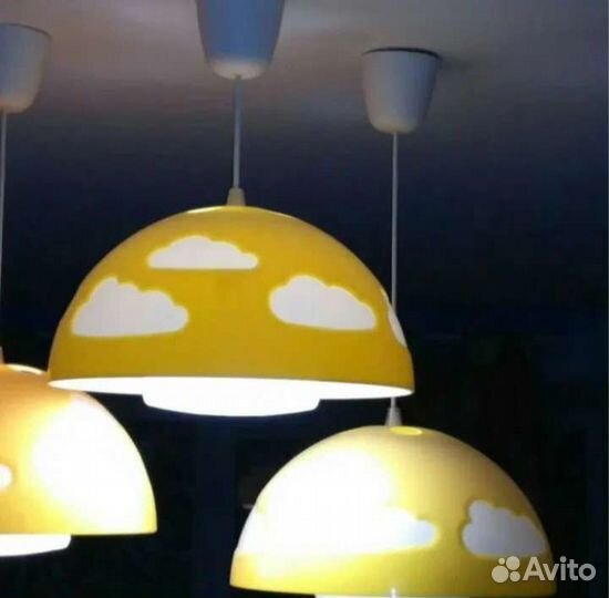 Светильник подвесной для детской скойг, икеа