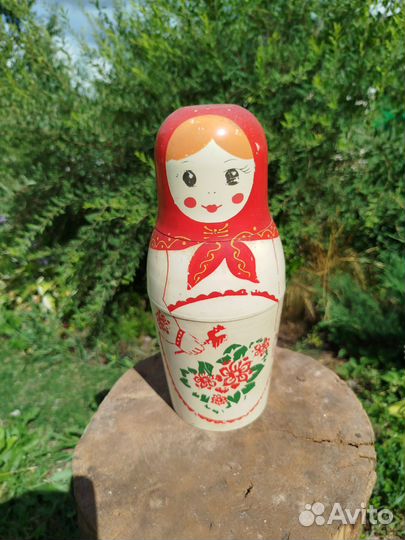 Матрешка термос СССР винтаж