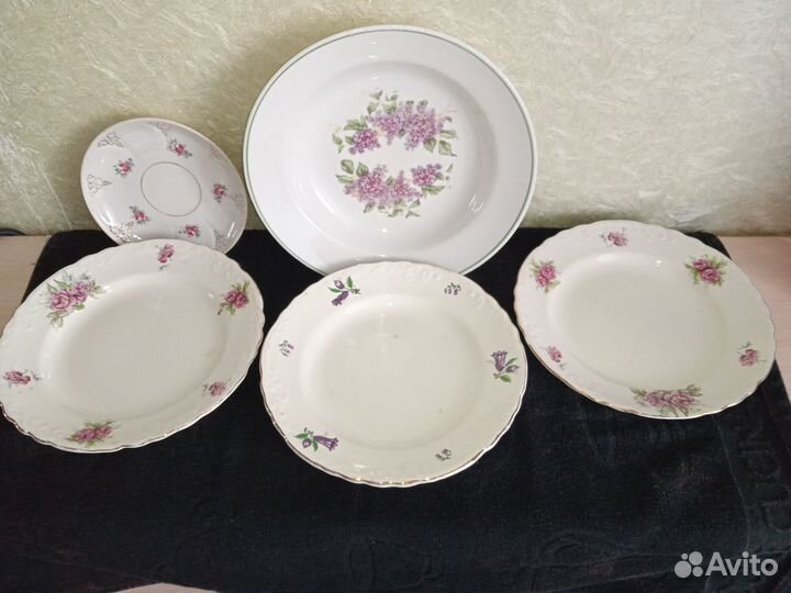 Тарелки старинные