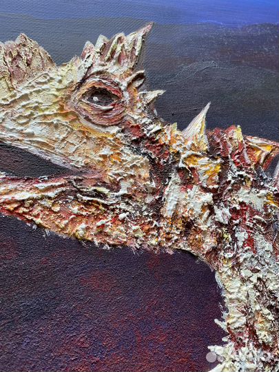 Интерьерная Картина Ящерица Молох