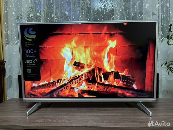 Новый телевизор smart TV Sber 32 дюйма