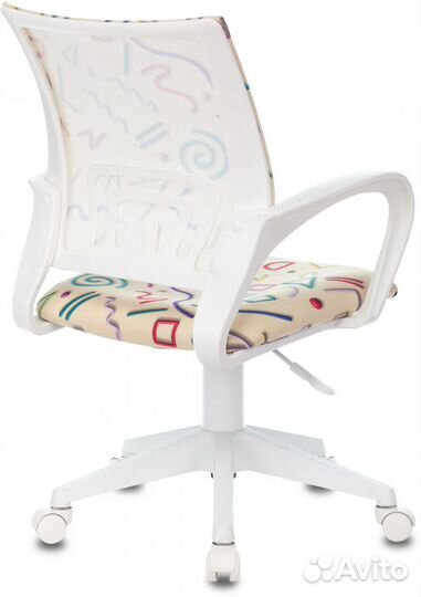 Кресло детское Бюрократ песочное