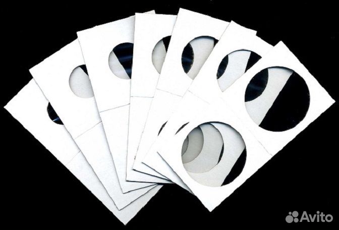 Капсулы и холдеры для монет (под степлер)