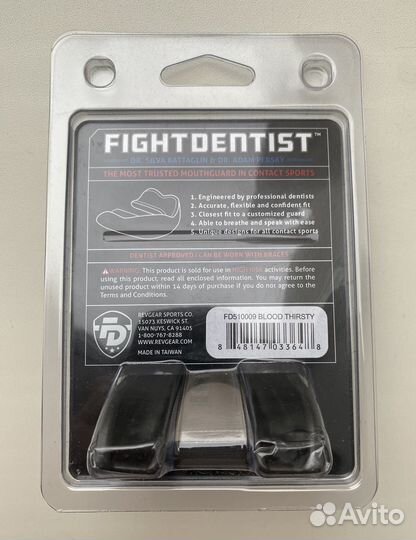 Боксерская капа Fight Dentist
