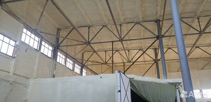 Теплоизоляция гаражей и ангаров пеной ППУ