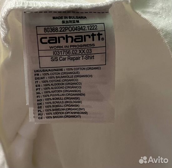 Футболка carhartt wip