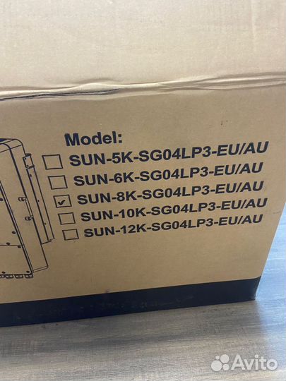 Гибридный инвертор Deye SUN-8K-SG04LP3-EU/AU