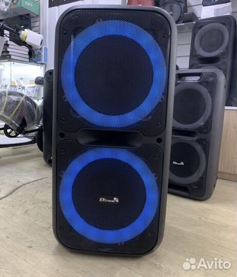 Колонка eltronic 20-05 мощный басс