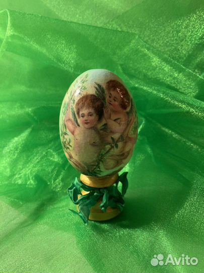 Яйцо пасхальное ручная работа