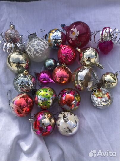 Елочные игрушки СССР