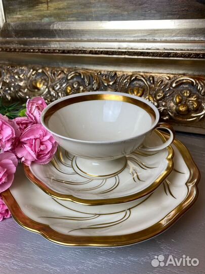 Чайное трио Alka Kunst с чашкой Fürstenberg