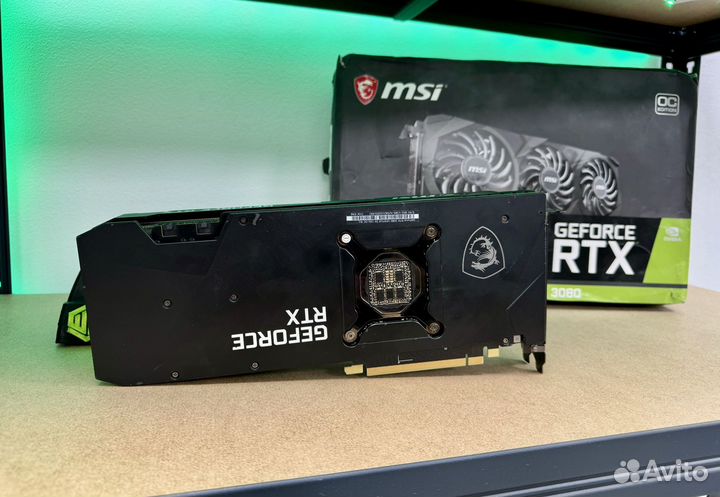 Видеокарта MSI GeForce RTX 3080 ventus 3X plus OC