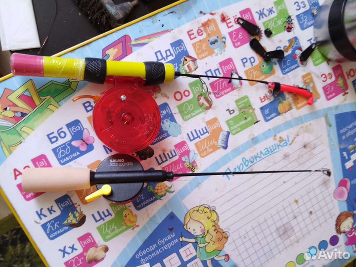 Удочка для зимней рыбалкиsalmo