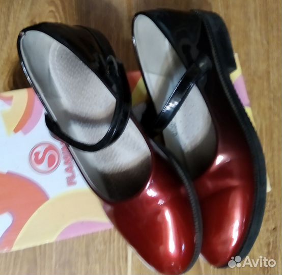 Туфли для девочки. Р.34. в хорошем состоянии