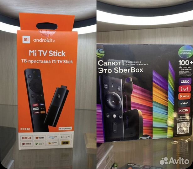 Smart-TV приставка Mi, sberBox