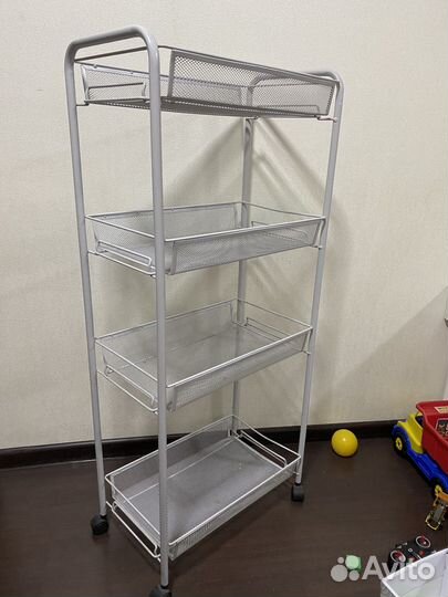 Стеллаж этажерка железная