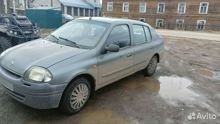 Renault Clio 1.4 МТ, 2000, 344 000 км