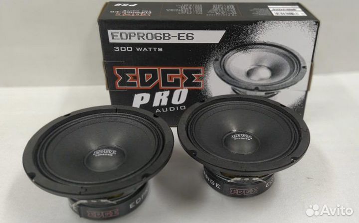 Новые (громкие) среднечастотники 16,5 Edge