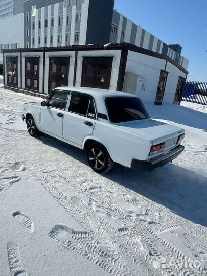 ВАЗ 2107 1.5 МТ, 1997, 16 453 км