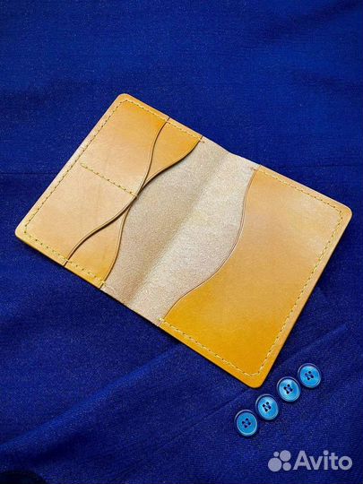 Обложка для паспорта из натуральной кожи