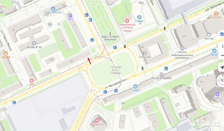 Ключ свечной 16 200 мм Дело техники