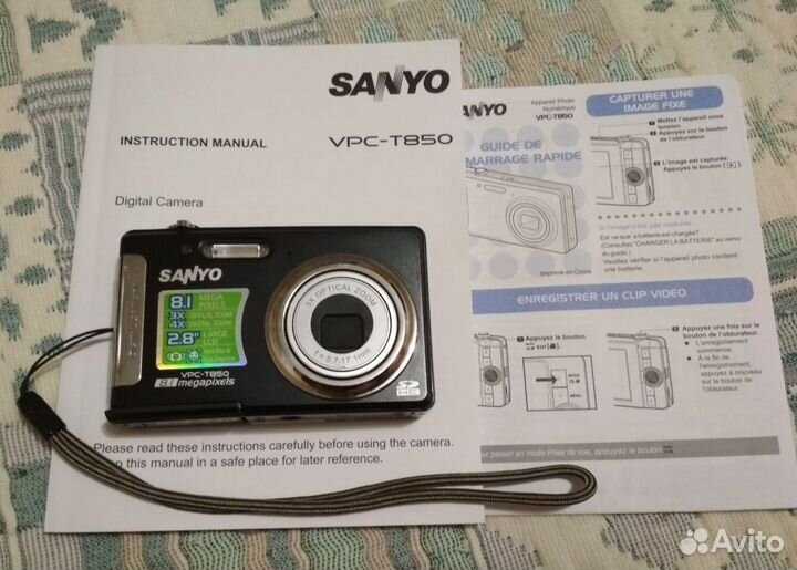 Цифровой фотоаппарат Sanyo Xacti VPC-T850