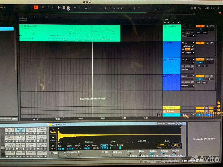 Аренда ретро-микрофона Shure, электронных ударных