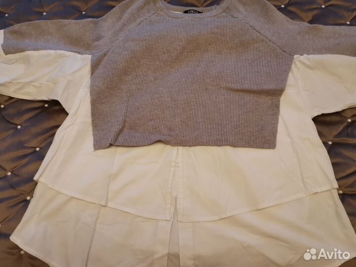 Свитер кофта джемпер женский 52