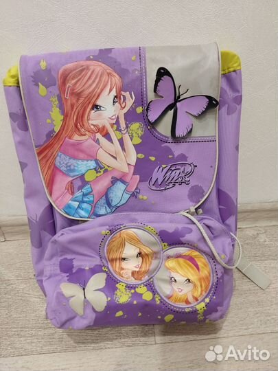 Портфель с ортопедической спинкой Феи Винкс