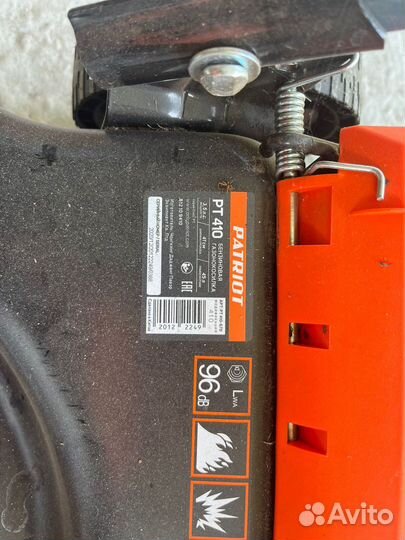 Бензиновая газонокосилка patriot PT 410, 3.5 л.с