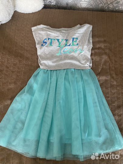 Платье для девочки на рост 140 146 нарядное