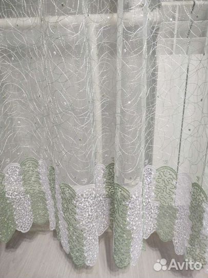 Комплект шторы и тюль