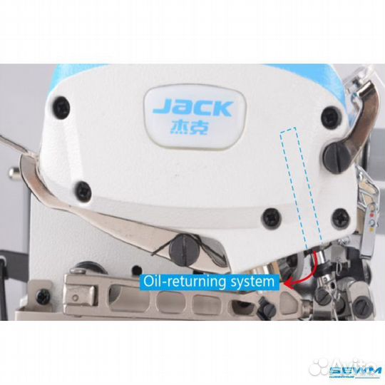 Оверлок Jack E4S-5 (5ти ниточный)