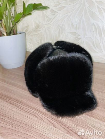 Мужская кепка зима норка