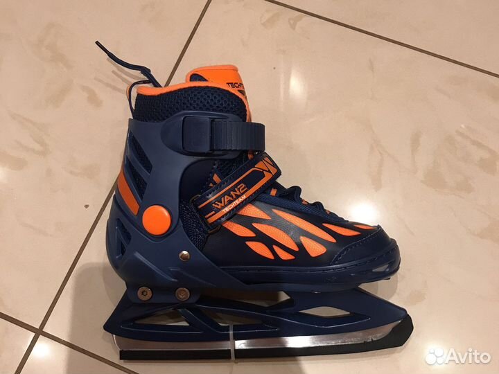 Коньки детские раздвижные Tech Team 31-34