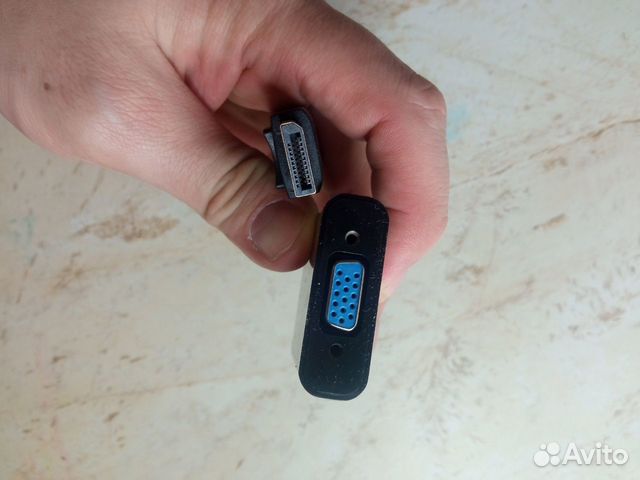 Адаптер (переходник) DisplayPort на VGA