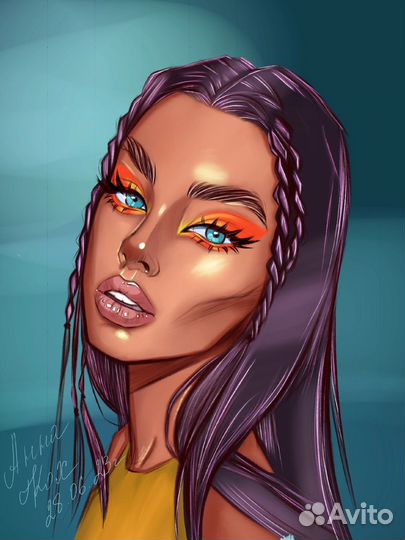 Портреты, интерьерные картины на заказ