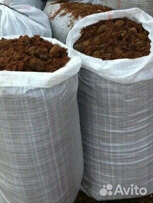 Перегной в мешках