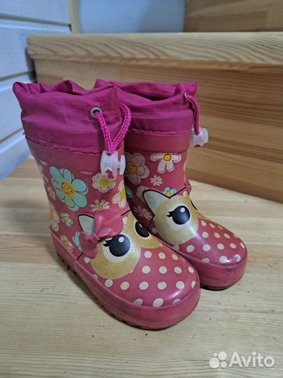 Резиновые сапожки р.23