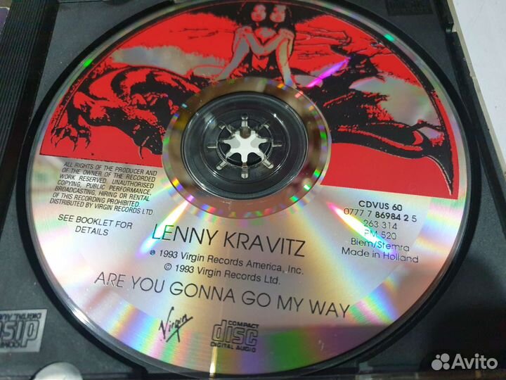 Lenny Kravitz - Are You Gonna Go My Way (CD, 1993)