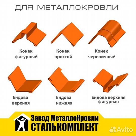 Доборные элементы кровли