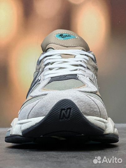 Кроссовки&New Balance 9060 Бежевый Нежность