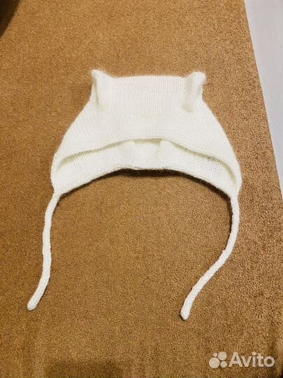 Шапка женская с ушками