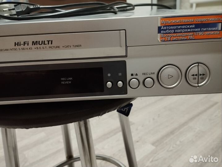 Видеомагнитофон jvc HR- J795 EE Hi-Fi