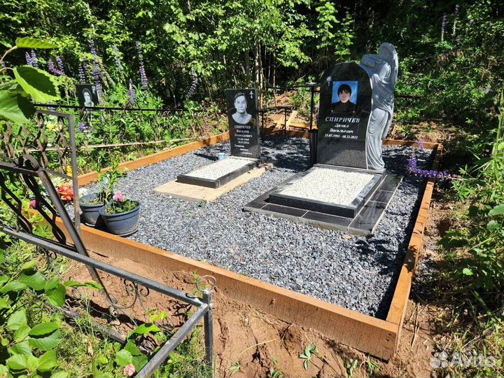 Памятники из гранита. Изготовление и установка