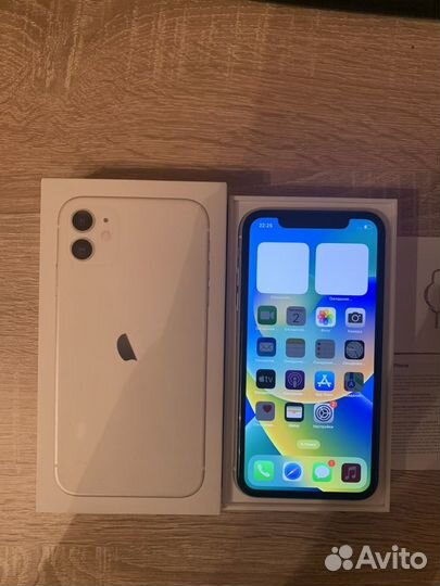 iPhone 11 128 gb (акб 90 sim)