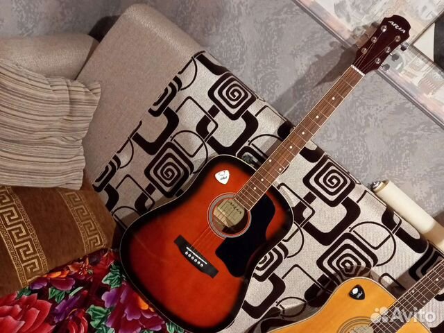 Гитара электроакустическая Ария