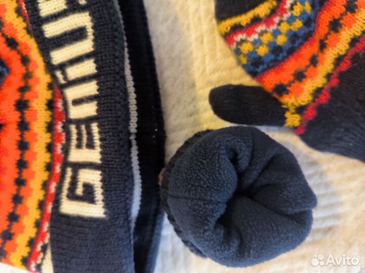 Шапка и варежки Children place